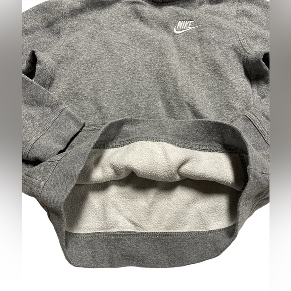 Kids Nike Grey Hoodie Sweatshirt Size Medium Little Kids - Picture 2 of 5
